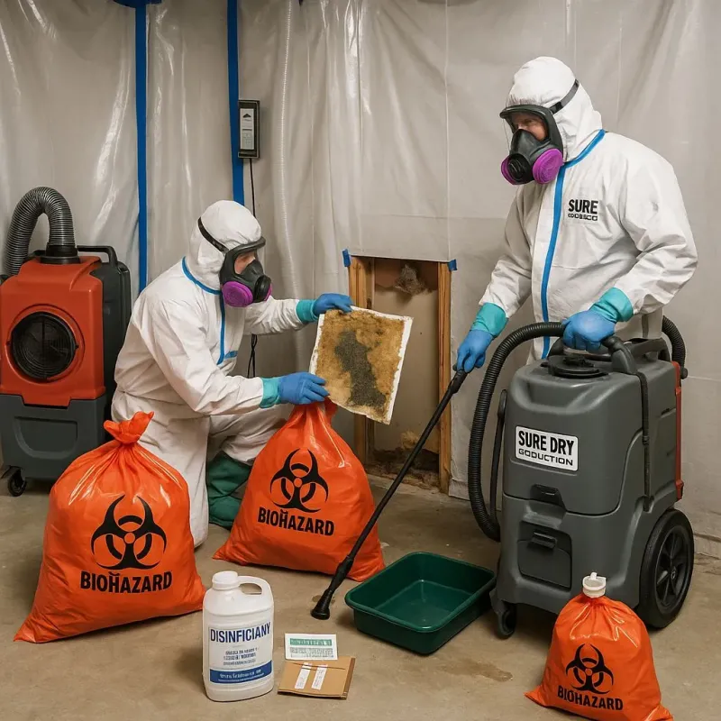 Contaminated Water Handling Protocols process in Saint Michaels, AZ